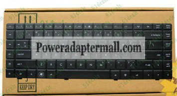 New HP Compaq 325 326 US Keyboard Black - Click Image to Close